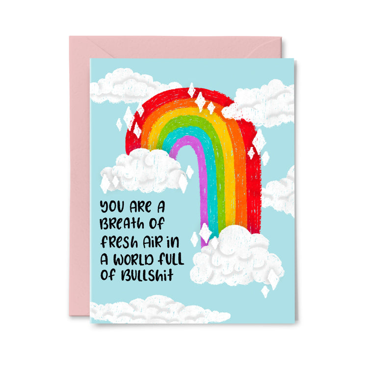 Breath of Fresh Air Greeting Card