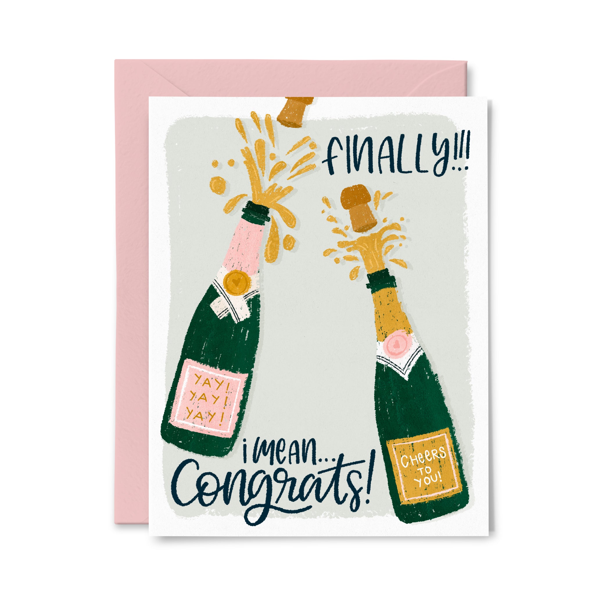 Finally Greeting Card – paperbunnypress